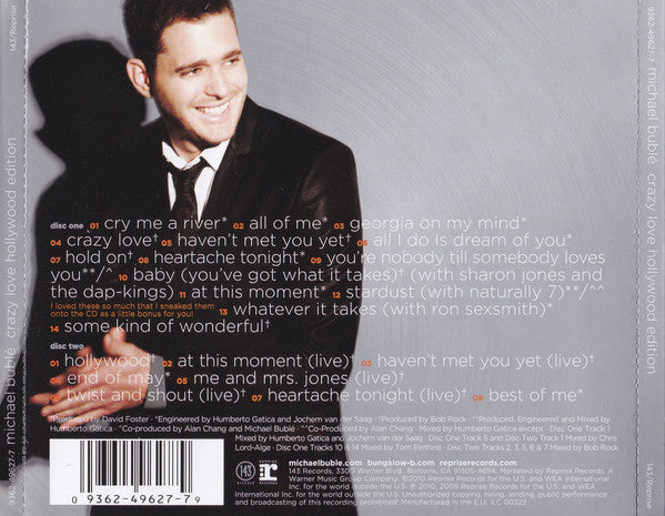 Michael Bublé - Crazy Love (Hollywood Edition) (CD, Album + CD +