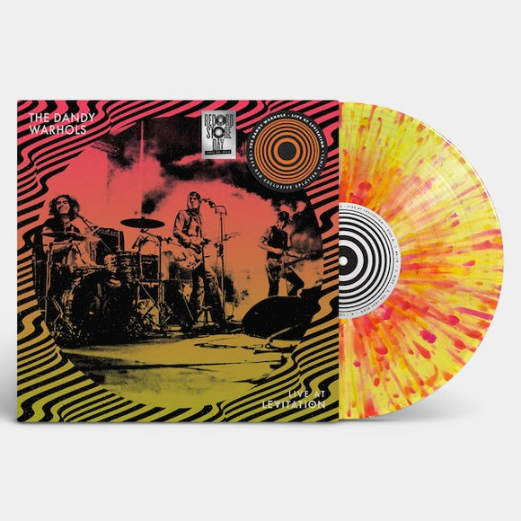 The Dandy Warhols - Live at Levitation - 1 LP - Yellow & Orange Splatter Vinyl  [RSD 2024]