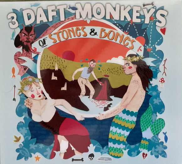 3 Daft Monkeys – Of Stones & Bones CD