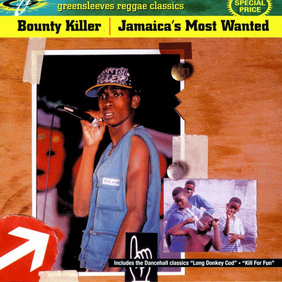 Bounty Killer – Jamaica's Most Wanted CD