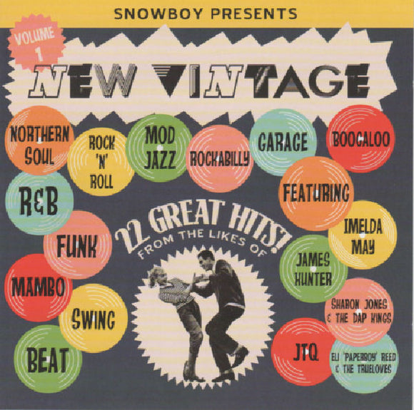 Snowboy ‎– New Vintage Volume 1 CD