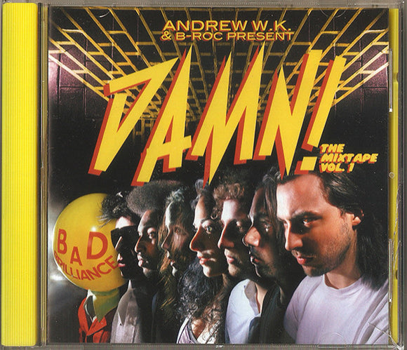 Andrew W.K. & B-Roc ‎– DAMN! The Mixtape Vol. 1 CD