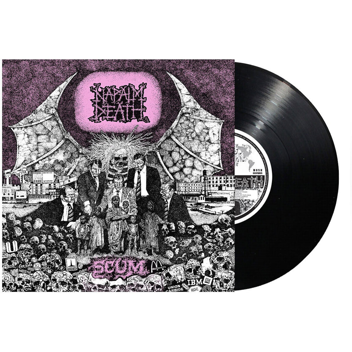 Napalm Death - Scum LP/LP – Tangled Parrot