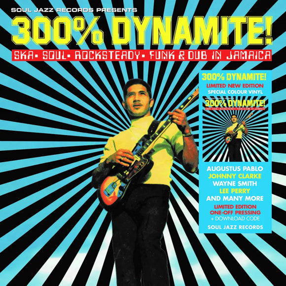 VA / Soul Jazz Records Presents - 300% Dynamite - 2 LP - Yellow Vinyl  [RSD 2024]