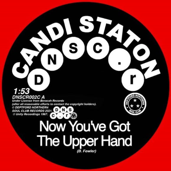 Candi Staton / Chappells - Now You've Got The Upper Hand / You're Acting Kind Of Strange 7