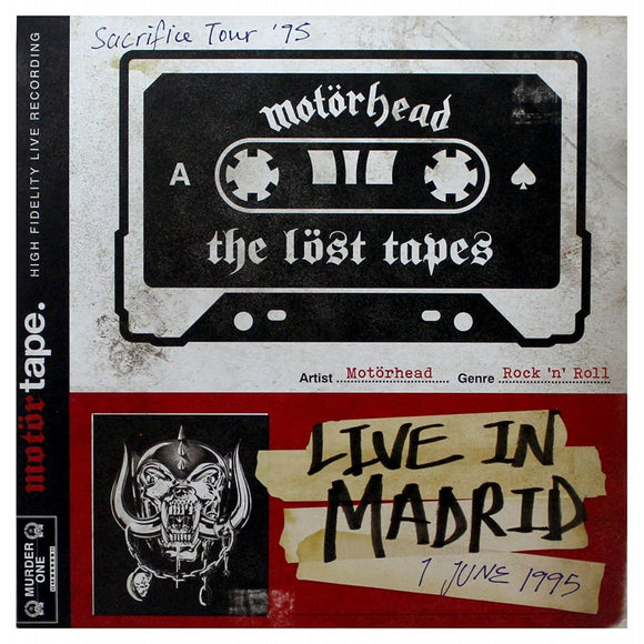 Motörhead - The Löst Tapes Vol. 1 (Live In Madrid 1 June 1995) 2LP