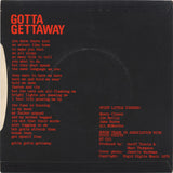 Stiff Little Fingers : Gotta Gettaway (7", Single)