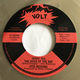 Otis Redding : (Sittin' On) The Dock Of The Bay (7", Single, Ltd, RE, RM, Gol)
