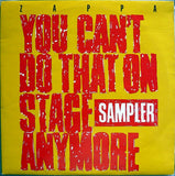Zappa* : You Can't Do That On Stage Anymore Sampler (2xLP, Smplr)