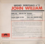 John William : Negro Spirituals N°2 (7", EP)