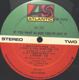 AC/DC : If You Want Blood You've Got It (LP, Album)