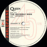 Queen : The Invisible Man (12", Single)