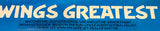 Wings (2) : Wings Greatest (LP, Comp)