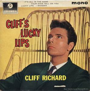 Cliff Richard : Cliff's Lucky Lips (7", EP, Mono)