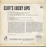 Cliff Richard : Cliff's Lucky Lips (7", EP, Mono)