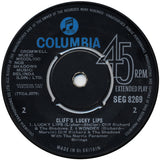 Cliff Richard : Cliff's Lucky Lips (7", EP, Mono)