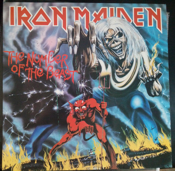 Iron Maiden : The Number Of The Beast (LP, Album)