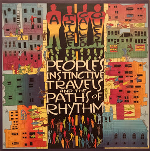 A Tribe Called Quest : People's Instinctive Travels And The Paths Of Rhythm (LP, Album)