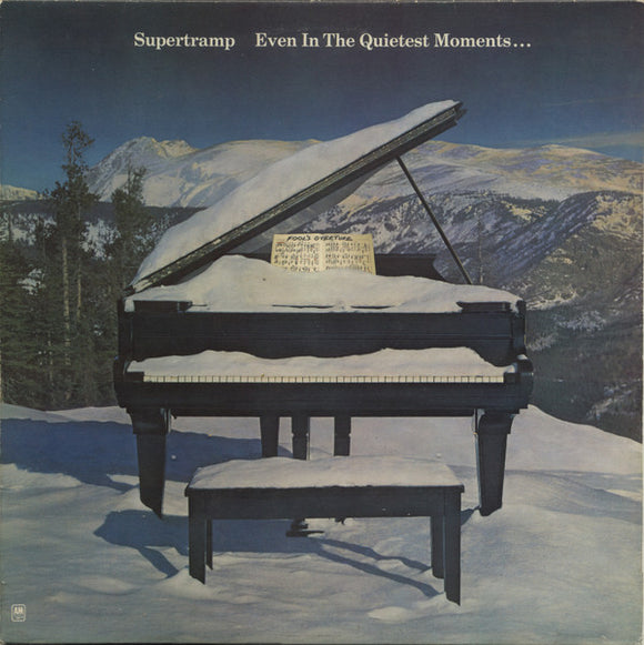 Supertramp : Even In The Quietest Moments... (LP, Album)