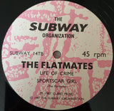 The Flatmates : You're Gonna Cry (12", Single)