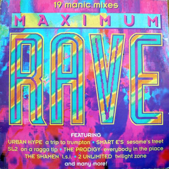 Various : Maximum Rave (LP, Comp)