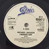 Michael Jackson : Liberian Girl (7", Single, Ltd, Sta)