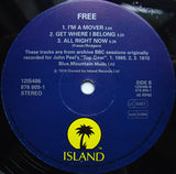 Free : All Right Now (12", Single)