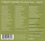 Christy Moore : The Early Years 1969-81 (2xCD, Comp, Ltd, RM + DVD)