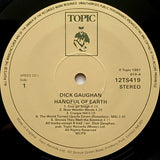 Dick Gaughan : Handful Of Earth (LP, Album)