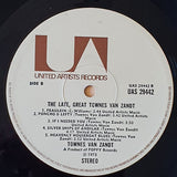 Townes Van Zandt : The Late Great Townes Van Zandt (LP, Album)