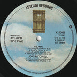 Joni Mitchell : Hejira (LP, Album, RP, WEA)