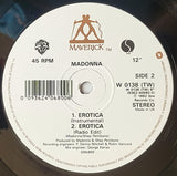 Madonna : Erotica (12", Single, Ltd, Pos)