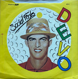 Devo : Be Stiff (7", Single, Cle)
