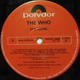 The Who : It's Hard (LP, Album)