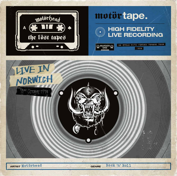 Motörhead – The Löst Tapes Vol. 2 (Live In Norwich 1998) 2LP