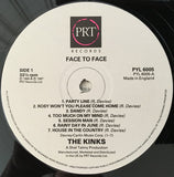 Kinks* : Face To Face (LP, Album, RE)