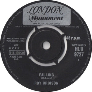 Roy Orbison : Falling / Distant Drums (7", Single)