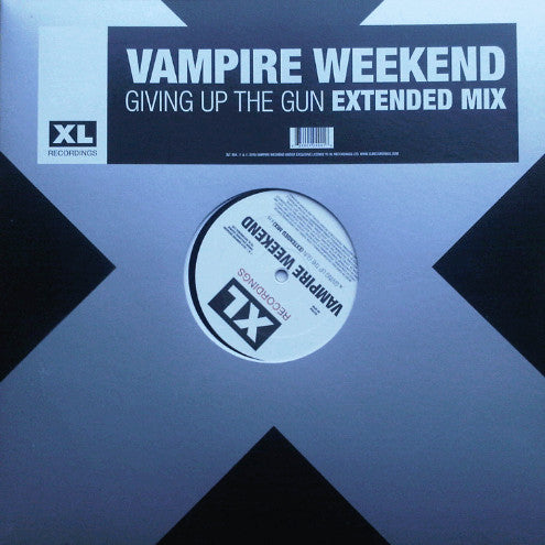 Vampire Weekend : Giving Up The Gun (Extended Mix) (12