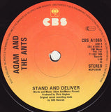 Adam And The Ants : Stand & Deliver! (7", Single, Pap)