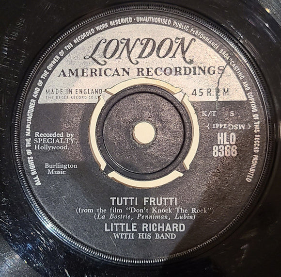 Little Richard With His Band* : Tutti Frutti (7
