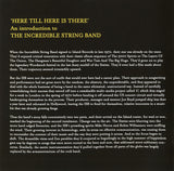The Incredible String Band : 'Here Till Here Is There' An Introduction To The Incredible String Band (CD, Comp)