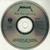 Metallica : Ride The Lightning (CD, Album, RE)