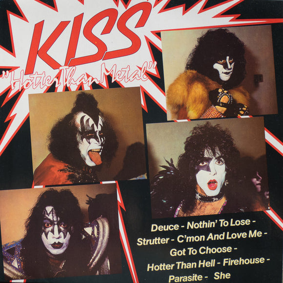 Kiss : Hotter Than Metal (LP, RE)