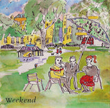 Weekend : Past Meets Present / Midnight Slows (7", Single)
