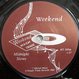 Weekend : Past Meets Present / Midnight Slows (7", Single)