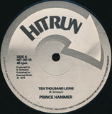 Prince Hammer : Ten Thousand Lions (12")