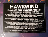 Hawkwind : Days Of The Underground (The Studio & Live Recordings 1977-1979) (Box, Comp, Dlx, Ltd + CD, Album, RE + CD, RE + CD,)
