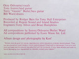 Black Sabbath : Paranoid (LP, Album, RE, Gat)