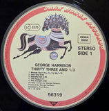 George Harrison : Thirty Three & 1/3 (LP, Album, RE, Gat)