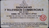 Radiohead : 7 Television Commercials (VHS, Comp, PAL, SECAM)